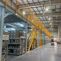 仓库钢结构平台阁楼 库房二层阁楼