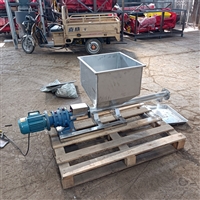 89mm管径豆粕螺旋给料机XWZF造粒用螺旋入料机