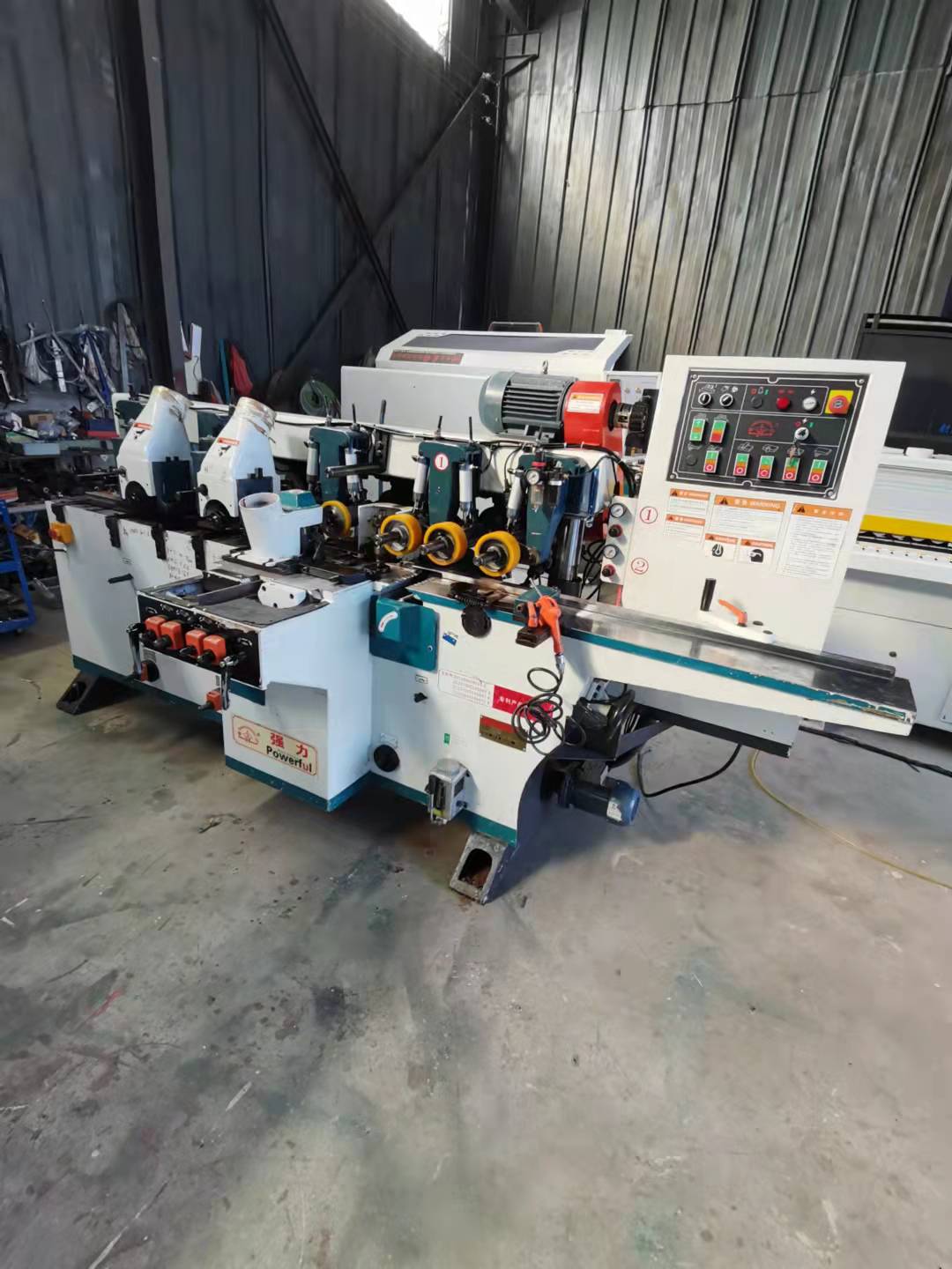 四工序开料机二手全自动封边机双立轴四面刨马氏开榫机