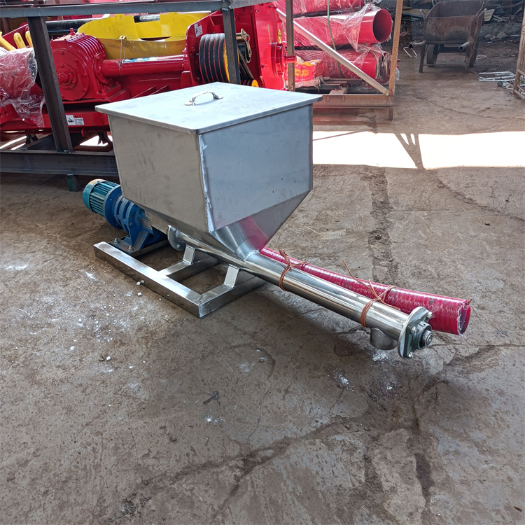 石灰粉小型加粉机XWZF89mm管径粉末粉剂加料器