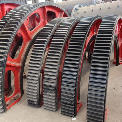 矿用球磨机大齿轮 矿山耐磨配件 耐磨衬板 复合合金配件 铸造高铬钢球