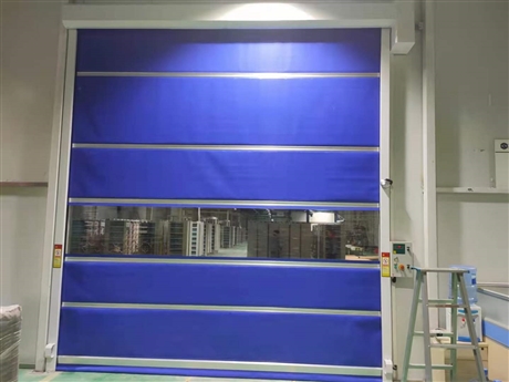 东莞谢岗镇快速卷帘门 生产车间快速门 远程手机遥控 无需人开门