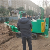 大功率汽油轻型挖树机 供应道路绿化植树机 售液压移栽断根挖树机