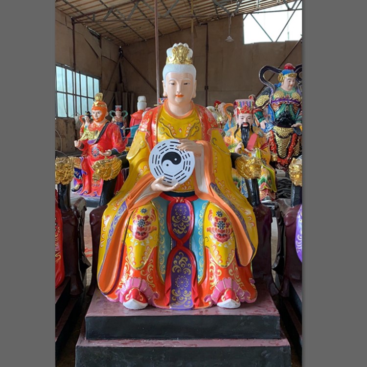 九龍聖母誕辰九龍娘娘神像九龍老母神像寺廟佛像雕塑