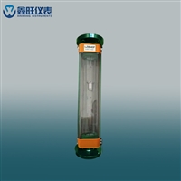 鑫旺DN25压缩空气玻璃转子流量计 丙烯玻璃管浮子流量计型号