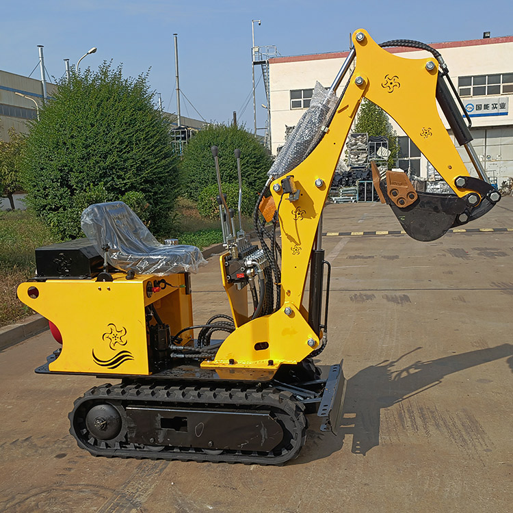 多功能微挖 可进室内拆迁破碎小型挖掘机 伸缩履带小型挖掘机