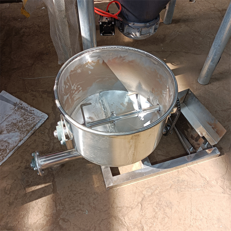 四川红豆薏米粉螺旋给料机XWZF316不锈钢圆形料斗下料器