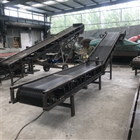 移动式爬坡传送带wq888按需定制橡胶输送机