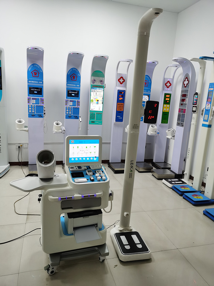 乐佳hwv9000智能体检一体机智慧健康小屋养老管理设备