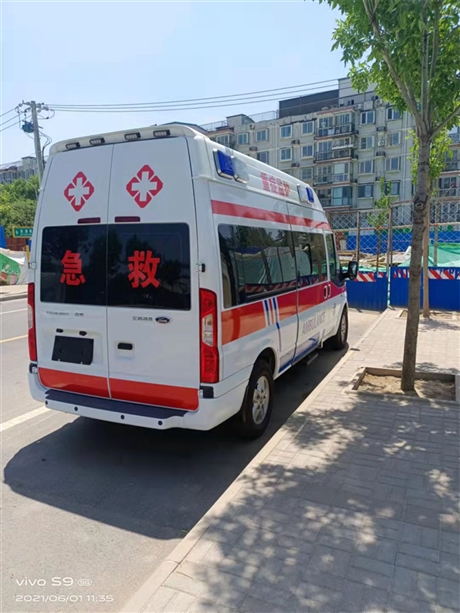 西城区  活动保障救护车租赁随时可以看车就近派车
