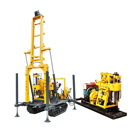 百米地质勘探钻机恒旺液压岩心钻机履带式液压水井钻机厂家
