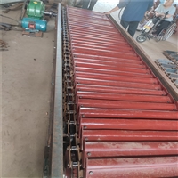 金属铁板输送机 石块用链板式输送机LJ1 爬坡式运输机