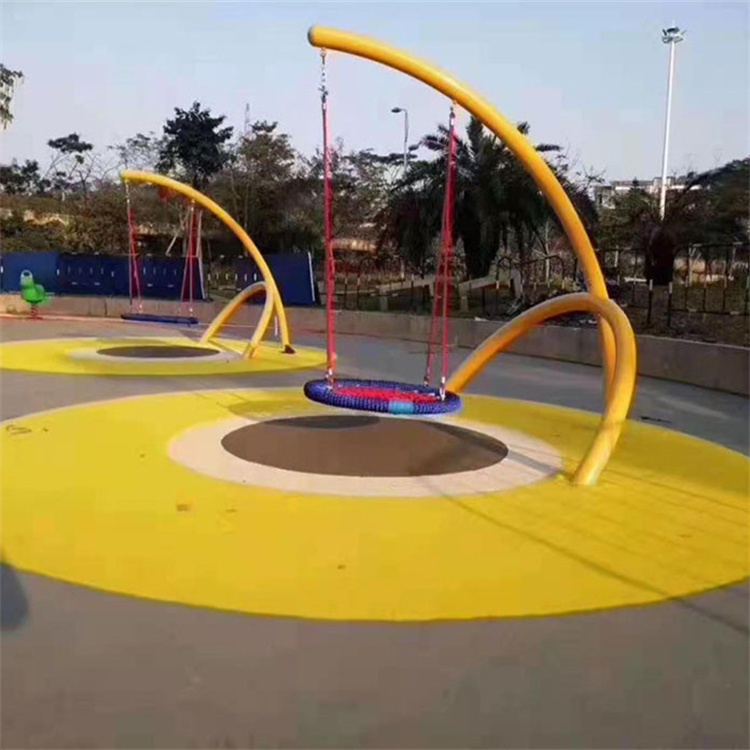 户外园林景观成人儿童秋千博美无动力游乐设备定制