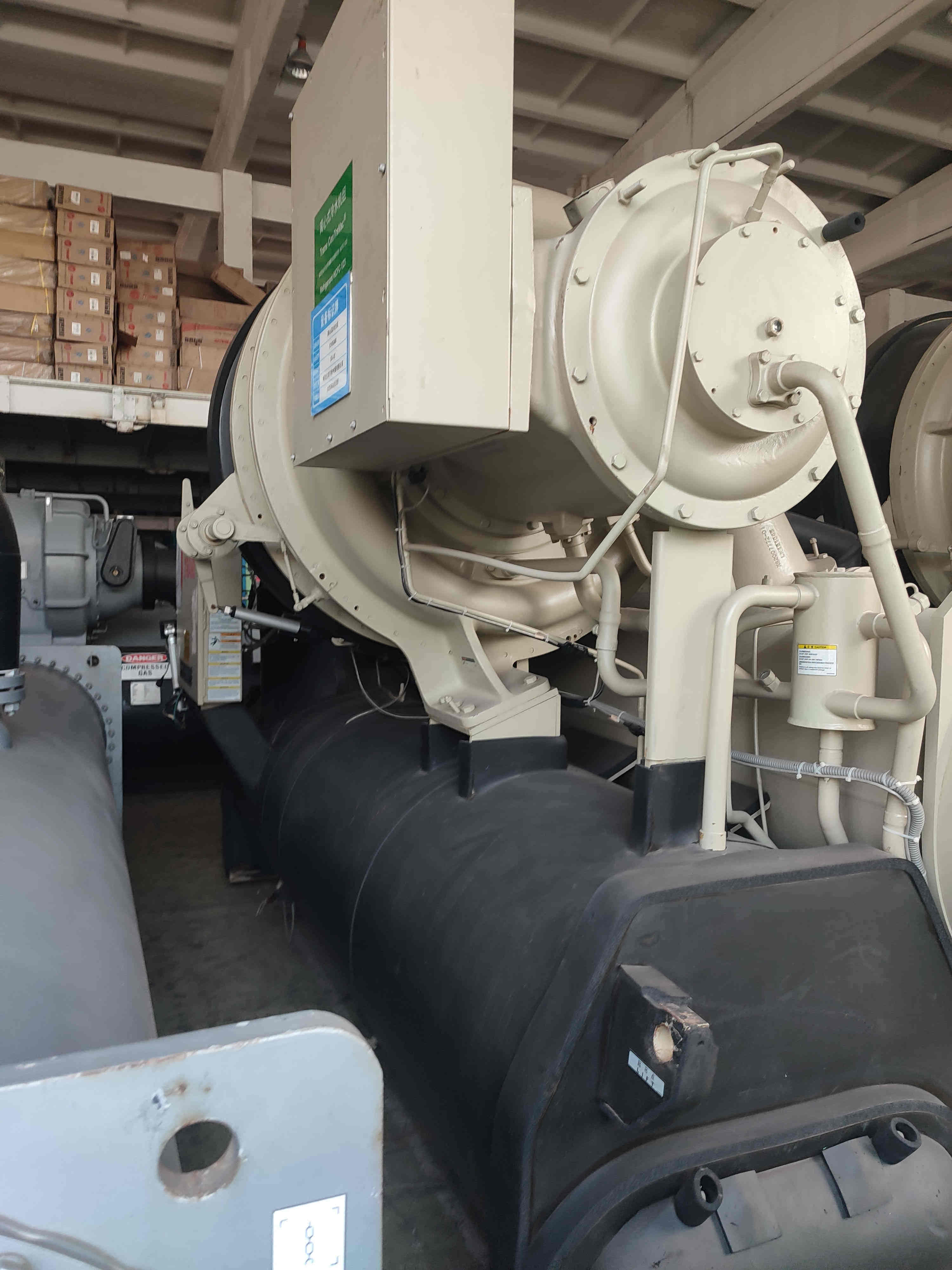 二手特灵离心机高压机4351kw特灵水冷离心式冷水机组