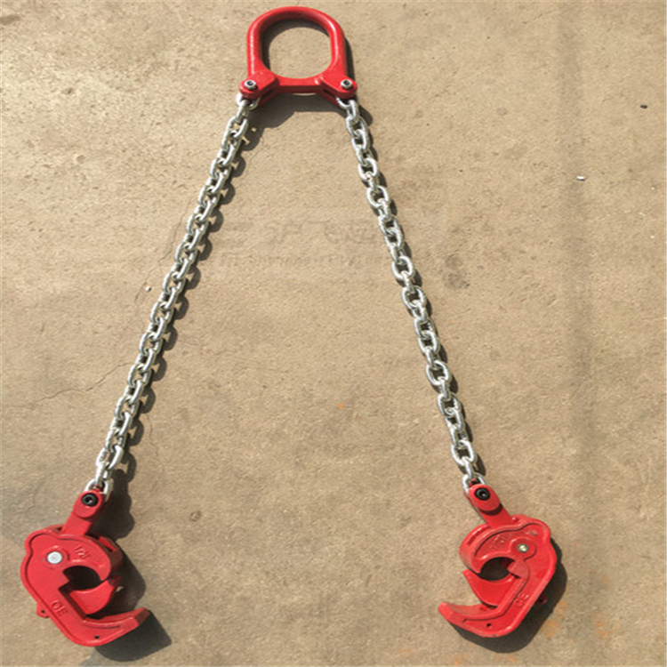 铁桶油桶吊钳森腾供应叉车油桶用吊钳链条式油桶吊钩