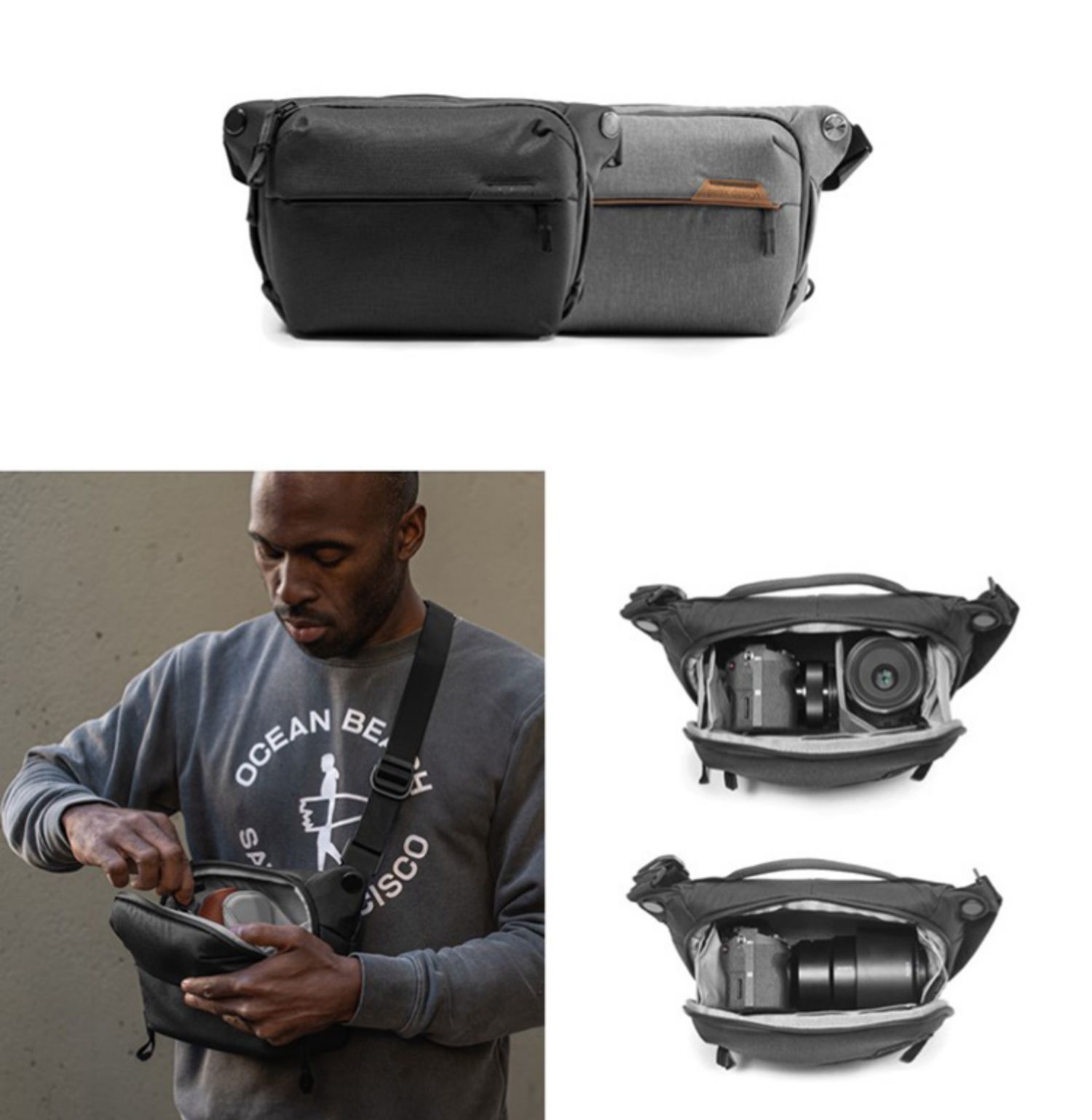 设计peakdesigneverydaysling36l单肩摄影包便携相机包微单