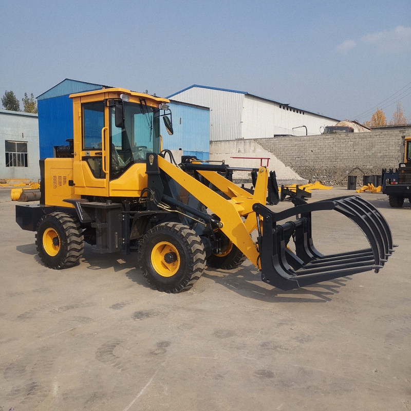 抱夹铲车价格一台 360旋转抓木机厂家 重工928夹子机