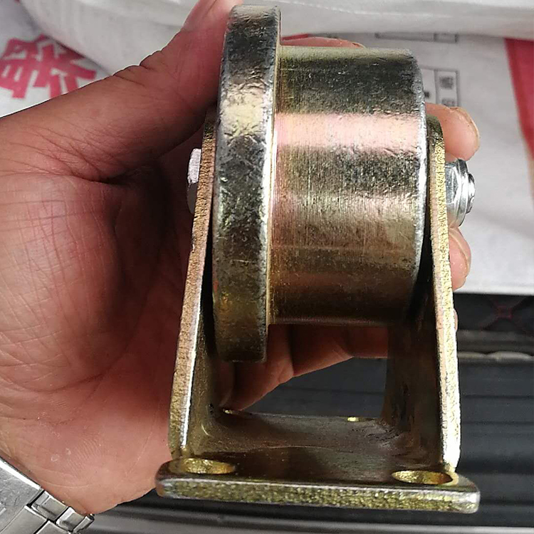 t型轨道滑轮单边彩钢滑轮移门滑轮彩钢槽轮大门滑轮