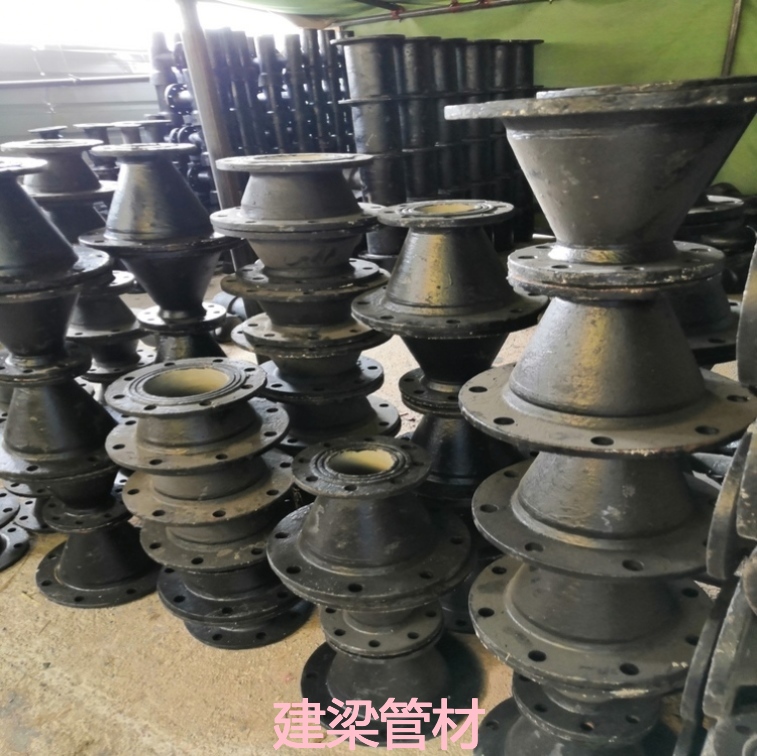 兴仁新兴牌消防球墨铸铁管 贵州兴仁DN500双盘渐缩管