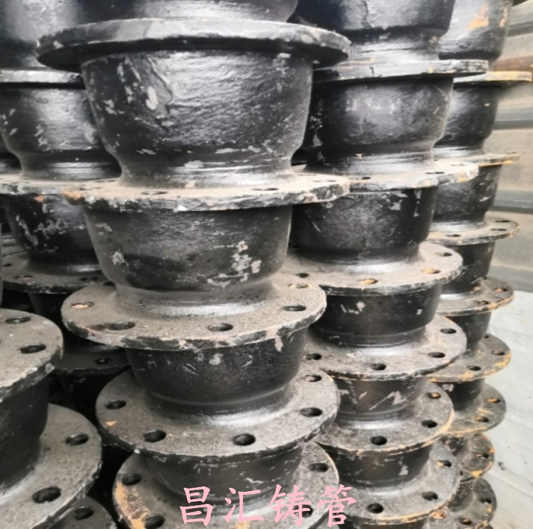 務(wù)川新興給水球墨鑄鐵管-球墨管配件定制承插雙盤四通