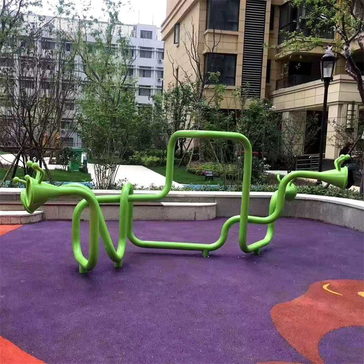 博美游乐户外儿童公园小区景区传声筒游乐场喇叭筒游乐设备
