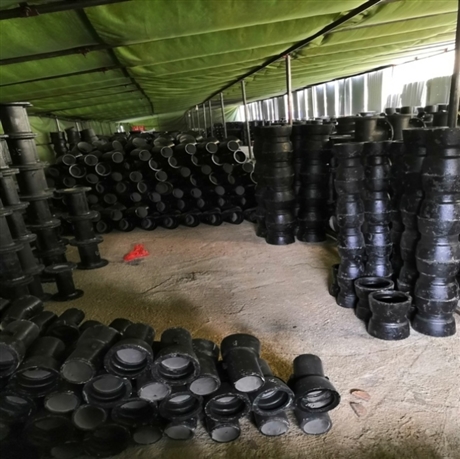 余慶新興市政球墨管-球墨管配件有貨雙承22.5度彎管