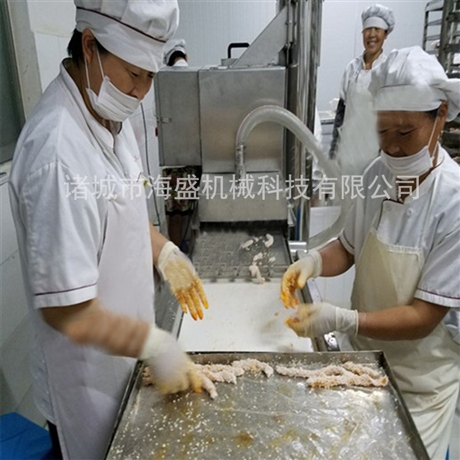 休闲食品脆皮酸奶上浆机 全自动红糖糍粑上浆机 糍粑上浆机器