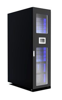 众辉一体化模块机柜 微模化机柜 小型冷通道机房建设