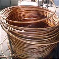 连铸铜覆钢圆线 13.2mm非标铜覆钢接地圆线 厂家可定制