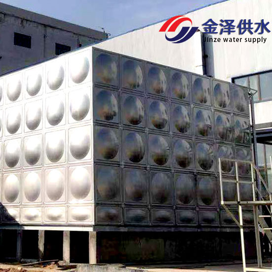 焊接式不锈钢水箱 消防增压稳压给水设备 现场拼装