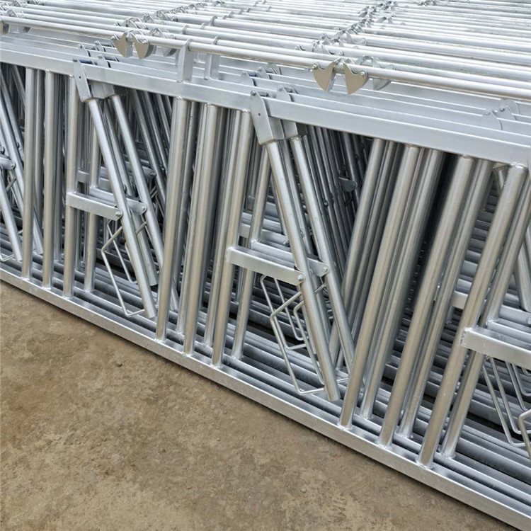 单开自锁式牛颈枷 大型牛场用定位栏 畜牧养殖用具