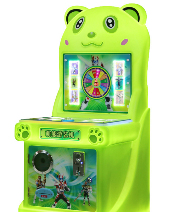商用扭卡卡片机祺龙科技退卡片奥特曼机扭蛋机礼品跑灯卡片儿童游戏机