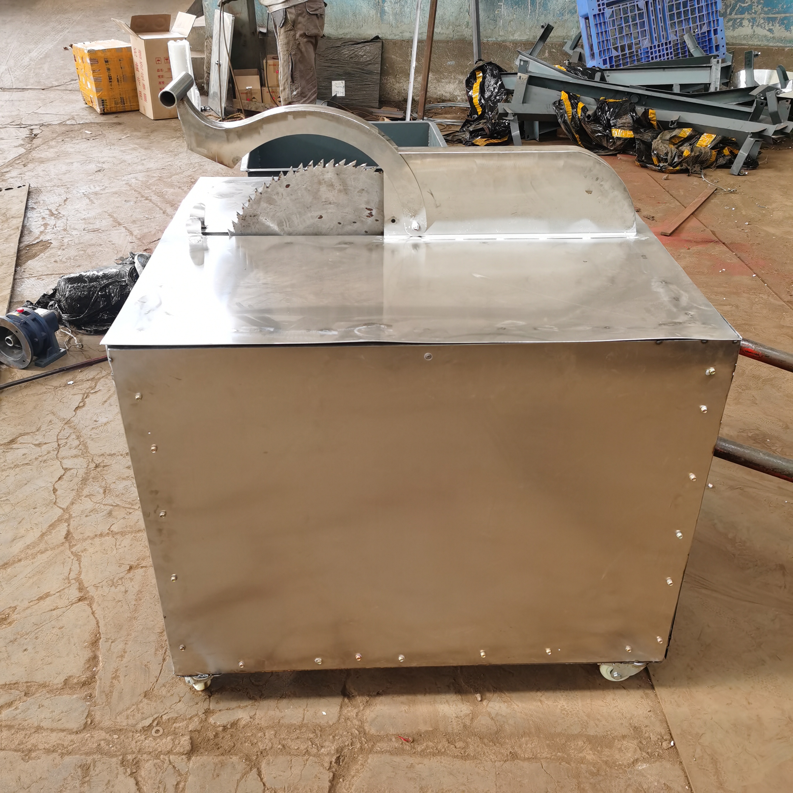 干粉条切断机 面条米线锯片式切割机zcjb 锦辉直供