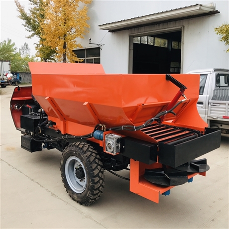 2方农用湿粪便三轮撒粪车