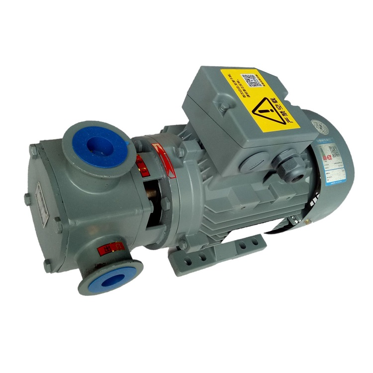 不锈钢耐腐蚀挠性叶轮自吸泵抽取固体颗粒化工泵柔性转子泵