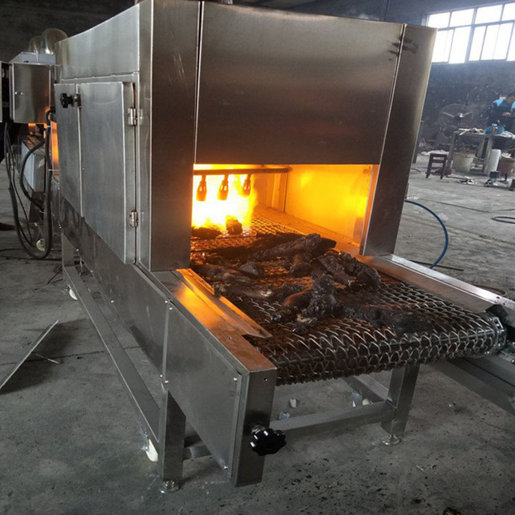 重庆鸭翅烧毛机,烧毛机厂家昌邑,甘肃羊蹄烧毛机