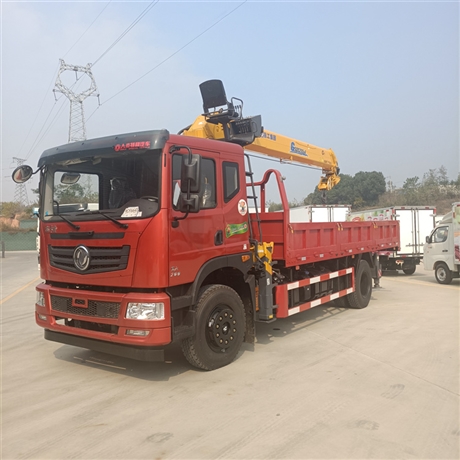 东风世纪卡特徐工8吨随车吊自备吊 活动板房集装箱专用