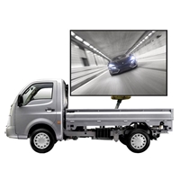 流动LED车载屏 户外移动LED广告屏用于货车卡车轮船交通工具