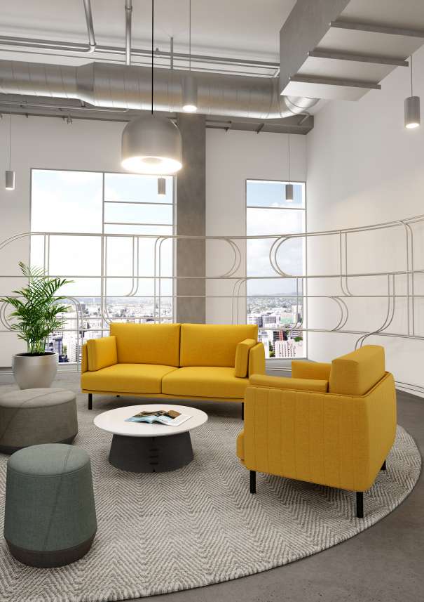 上海美时家具bene座墩随心移动自由交流lamex美时办公家具