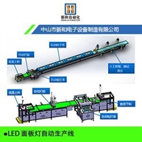 新和自动LED 面板灯自动生产线  装配线厂家