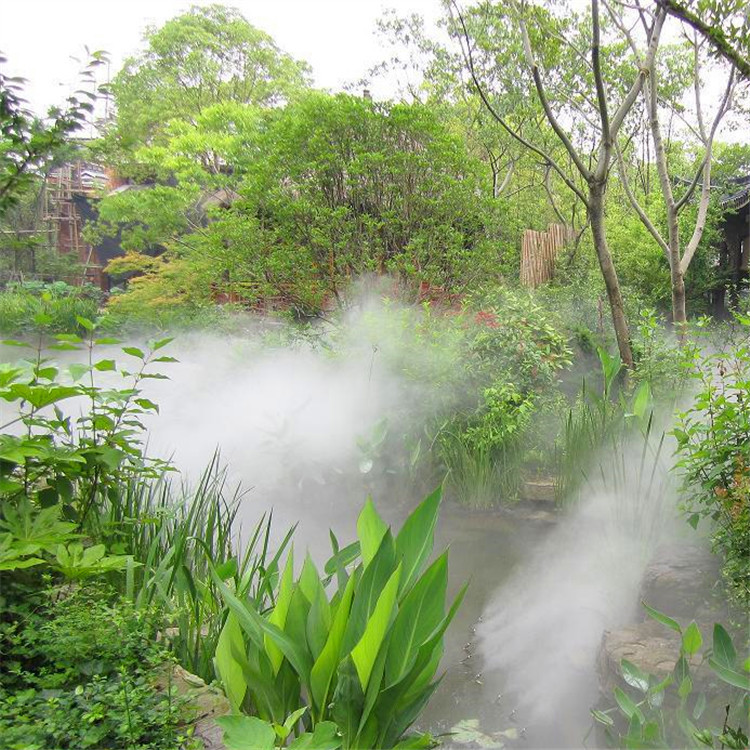 高压雾森系统冷雾工程人工景观造雾设备