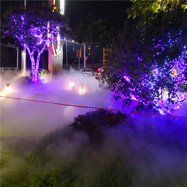 水景冷雾工程雾森系统不锈钢人造雾喷嘴喷头