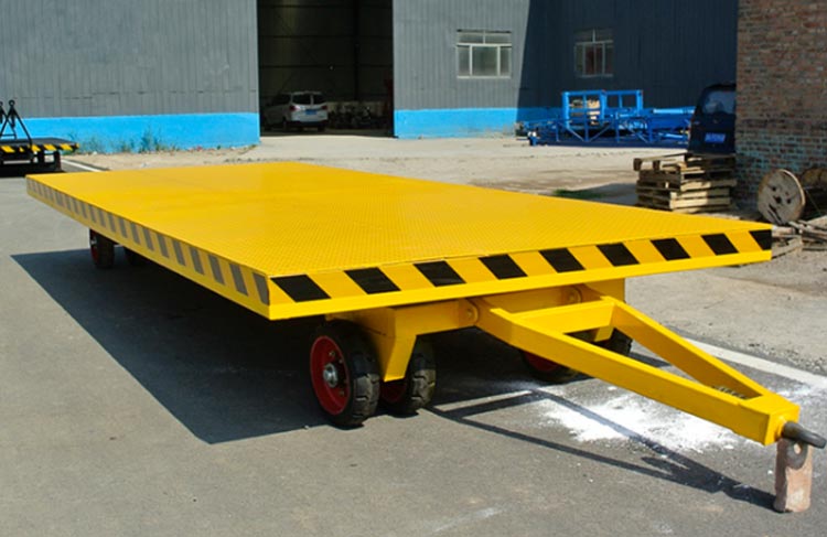 工矿重型托运车 机场行李搬运平板拖车 平板拖车厂家