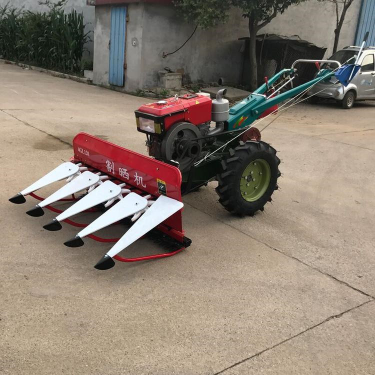 手扶带割晒机苜蓿皇竹草割晒机低杆高杆多用割晒机