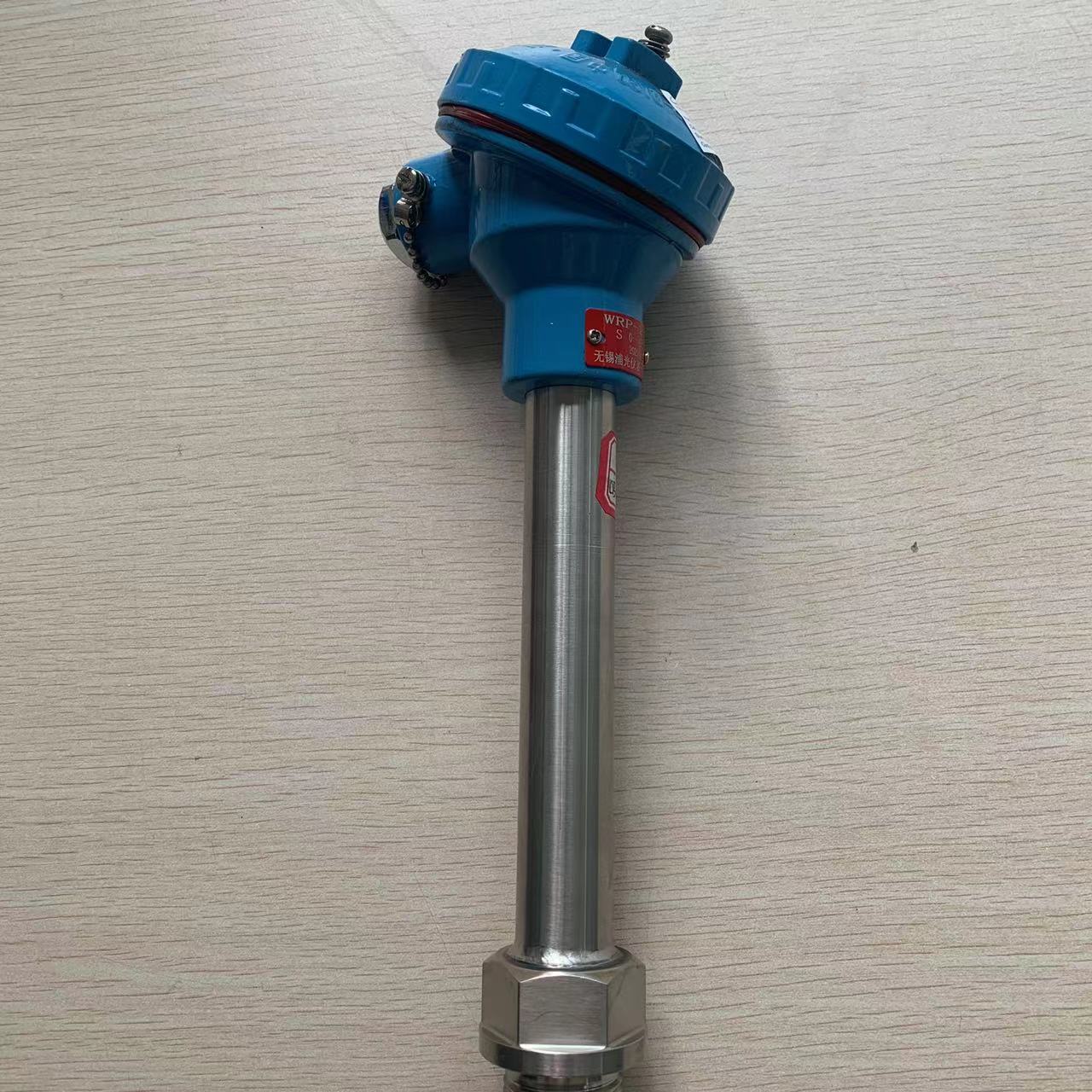 wrp130pg不锈钢s型铂铑热电偶陶瓷管高温贵金属热电偶厂家上海浦光