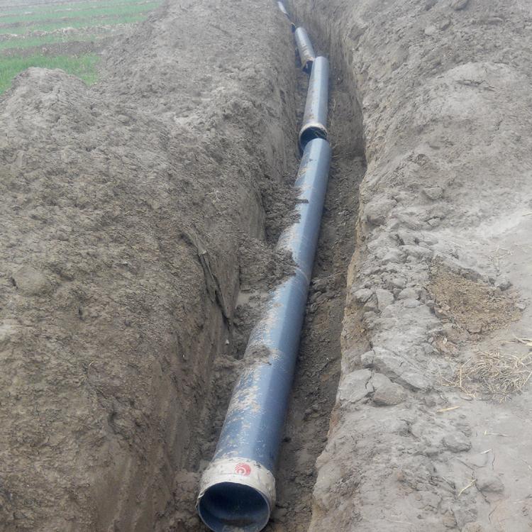 润星灰色电力通讯管地埋电缆保护管养殖通风pvc排气管加工定制