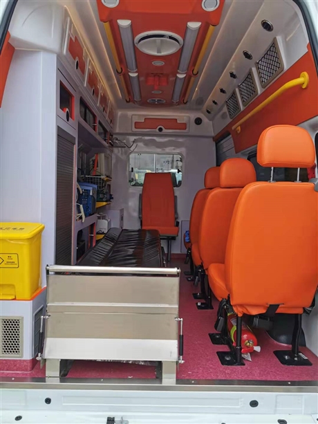 濟南救護車接送轉院出院-長途病人轉運-設備齊全