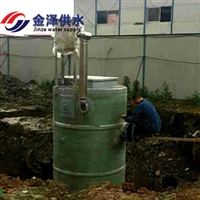 玻璃钢一体化泵站 预制污水泵站 污水一体化提升泵站的材料明细表