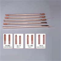 铜包钢防雷接地棒 25*2000镀铜接地棒 厂家可定制