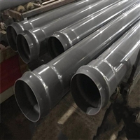 PVC-U室外给水管 DN75PVC给水管 DN160PVC给水管 润星直供